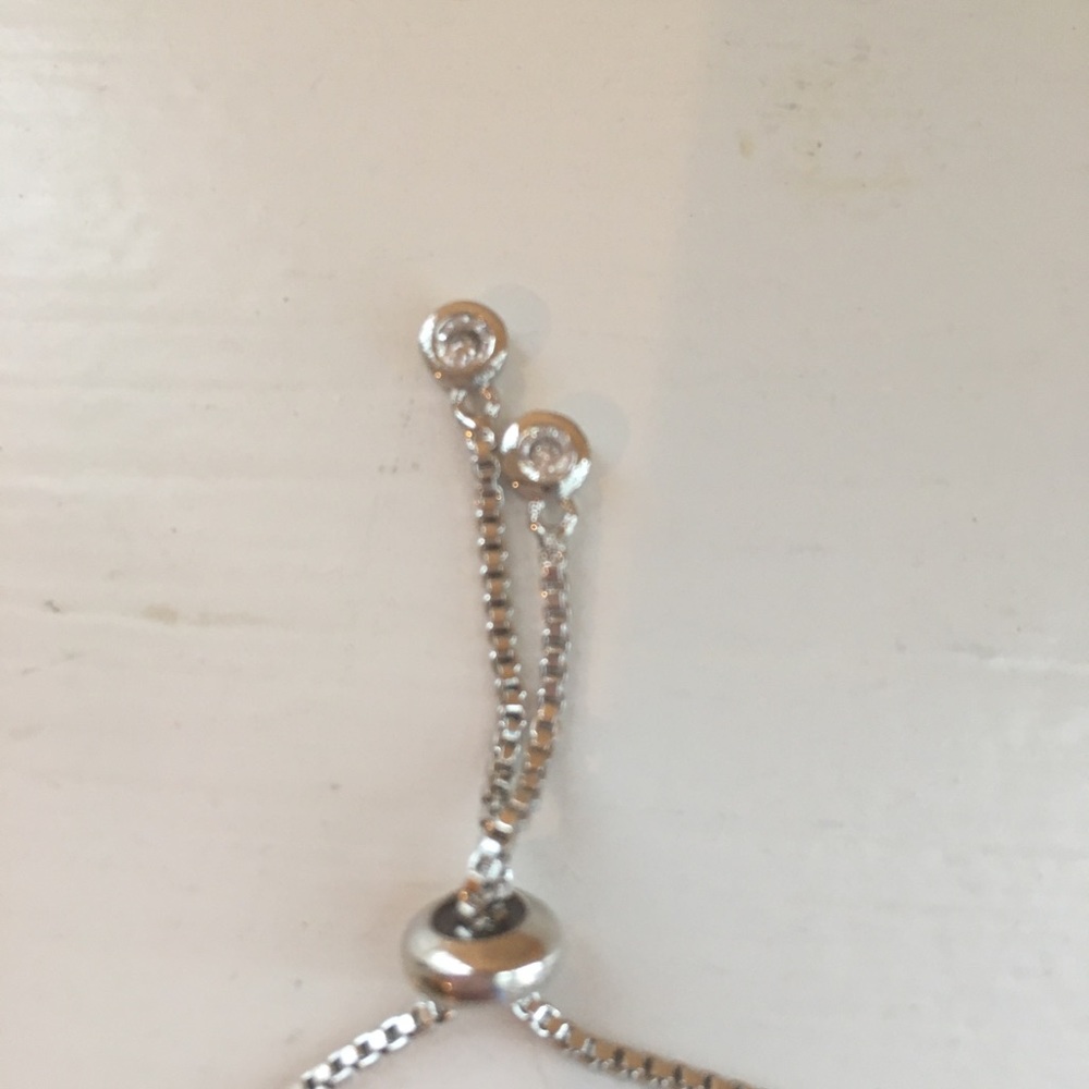 Host Pick Twice! Gold Plated CZ Hamsa Bracelet - Picture 4 of 5